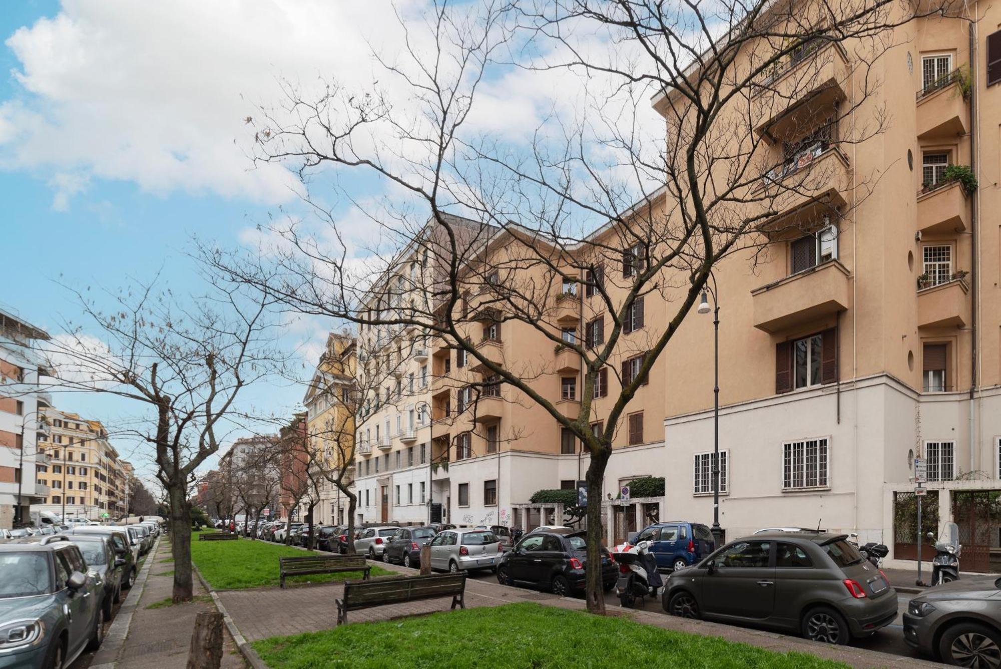 רומא Piazza Bainsizza Elegant Apartment מראה חיצוני תמונה